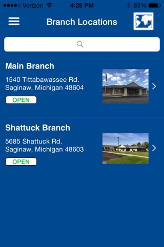 Lake Huron Credit Union screenshot 2