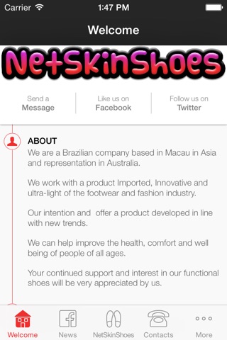 NetSkinShoes screenshot 2