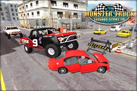 Monster Trucks Legend Stunts Sim 3D - Offroad Derby Real 4x4 Trucks Stunts Game screenshot 3