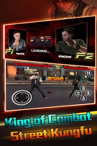 Street Boxing Kung Fu 3D - Mortal Wrestle Fight screenshot 2