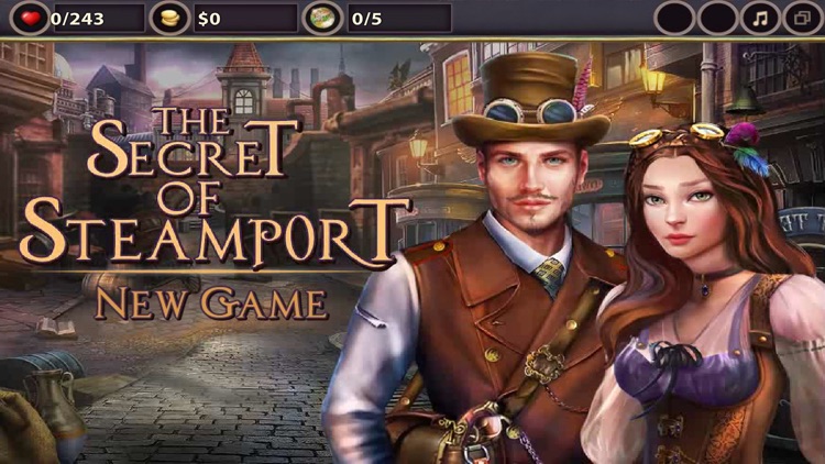 The Secret of Steamport — Hidden Object Game