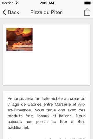 Pizza du Piton screenshot 2