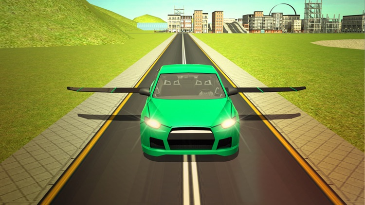 Flying Racing Fever N Furious Car Stunt screenshot-3