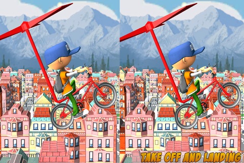 VR BMX Flying Cycle Copter Pro screenshot 4