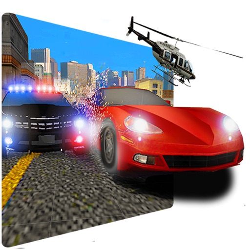 Fast Police Car Chase 2016: Smash the criminals cars to get Busted iOS App