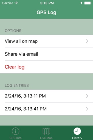 Loki GPS Logger screenshot 3