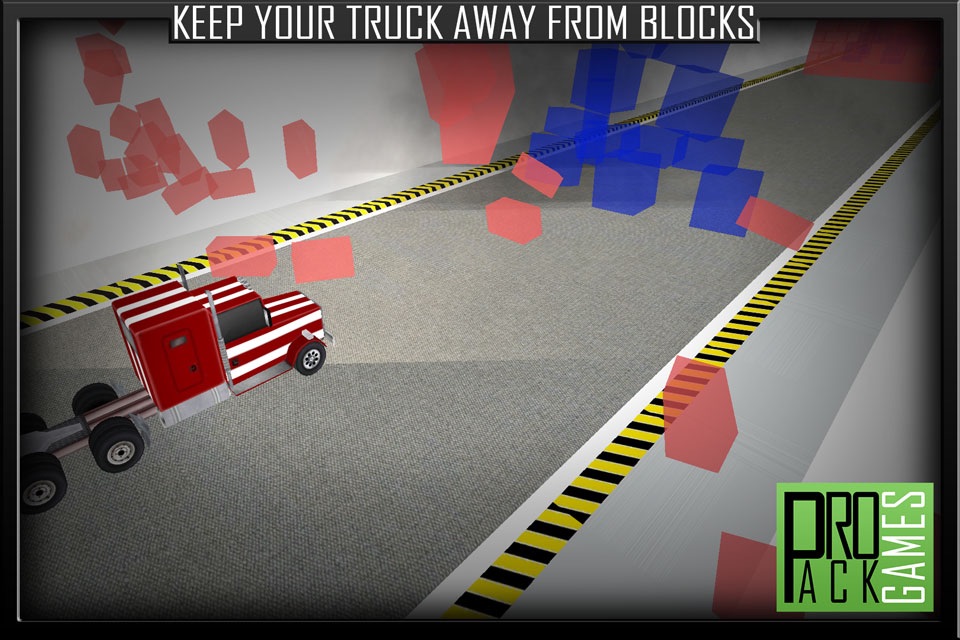 Tap to save the truck – Drive your diesel trailer and eliminate the road blocks screenshot 3