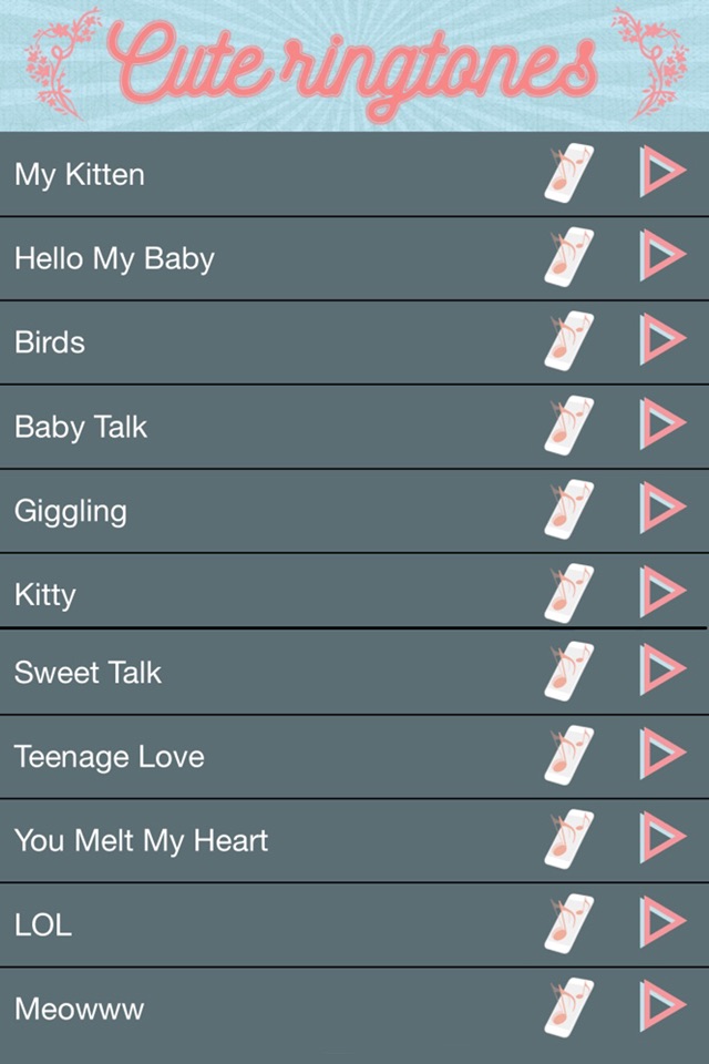 Cute Ringtones – Best Free Notification Alerts and Sound Effect.s for iPhone screenshot 3
