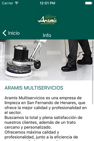 ARAMIS MULTISERVICIOS screenshot 2