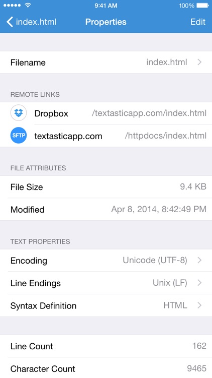 Textastic Code Editor 6 screenshot-4