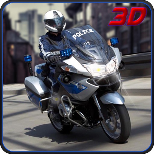 Motorbike Cop Extreme 3D Chase Icon