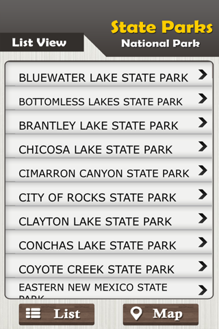 New Mexico State Parks & National Parks Guide screenshot 2