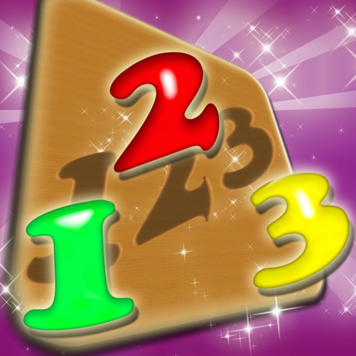 123 Wood Puzzle Match Game Play & Learn icon