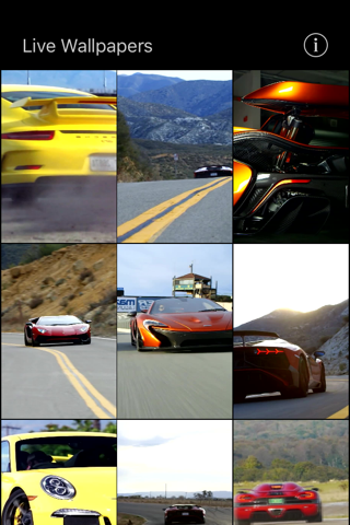 Supercars Live Wallpapers screenshot 2