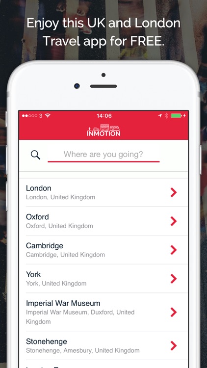 InMotion - London Public Transport, TFL, London Bus, & London Tube