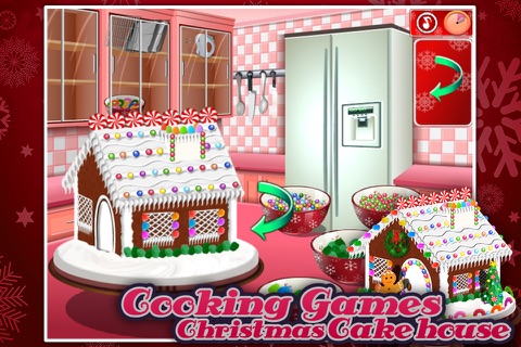 Cooking Games：Christmas Cake Hous screenshot 4