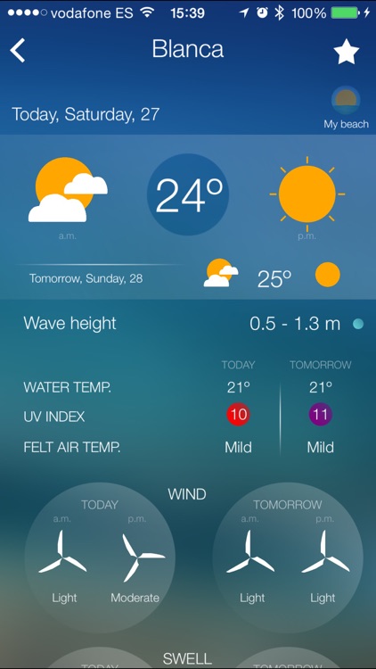 iPlaya+ the most complete guide to Spanish beaches, with weather forecast for beaches and coast areas screenshot-0