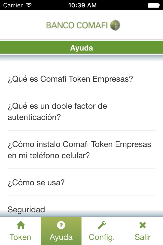 Comafi Token Empresas screenshot 3