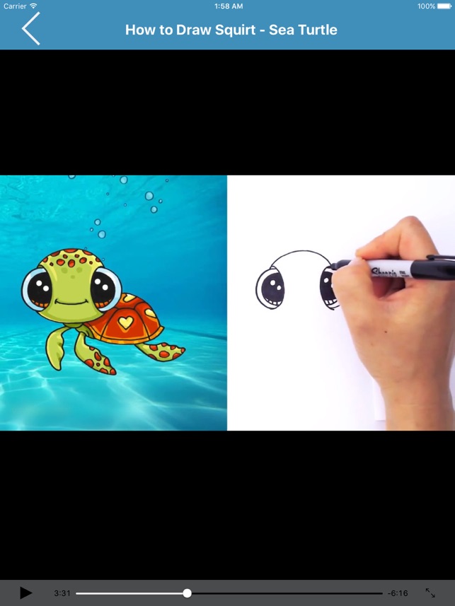 How to Draw Characters - Dory Version for iPad(圖2)-速報App