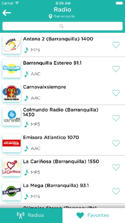 Colombia Radios: Listen live colombian stations radio, news AM & FM online
