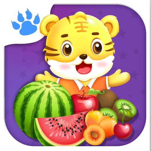 Fruit Puzzle - Tiger School - Preschool Child Fruit & Shape Learning