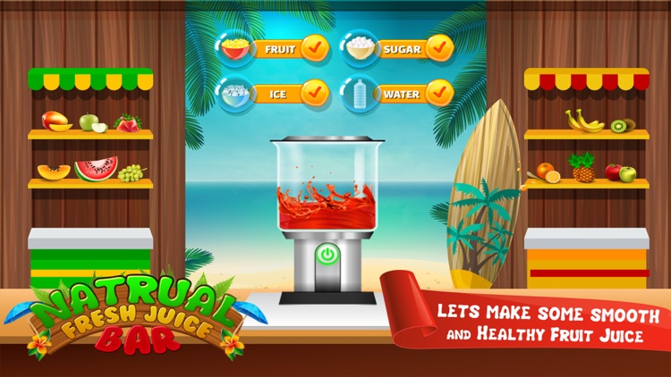 Natural Fresh Fruit Juice Corner : Food Maker educational Game For school girls and boys