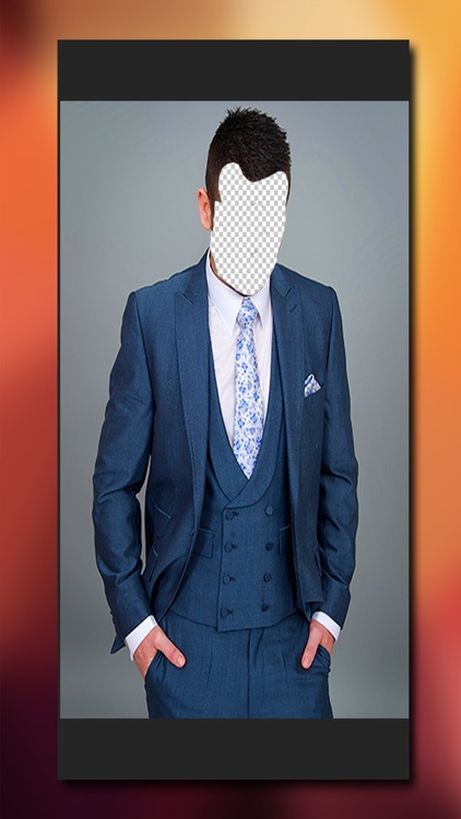 Man Suit Photo Editor - Head in Hole Picture Maker For Stylish Boys & Men