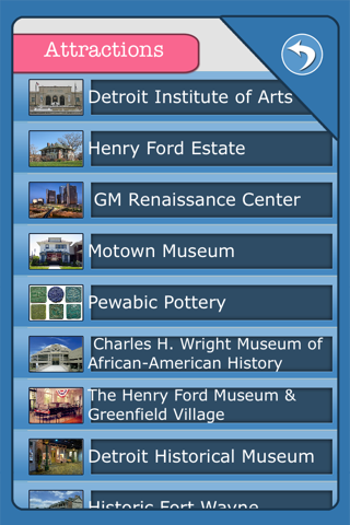 Detroit Offline City Travel Guide screenshot 2