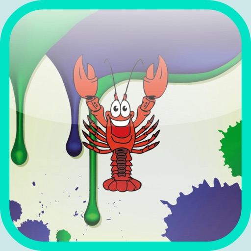 lobster and friend - lobster games Learning coloring Book for Kids icon