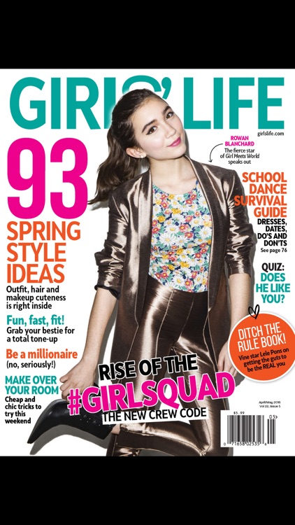 Girls' Life Mag Standard