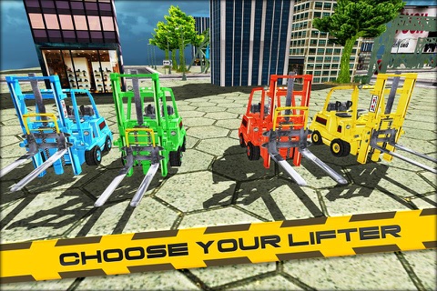 Traffic Police & Car Forklift 3D - Extreme Forklifting Madness Car Lifter Game screenshot 2