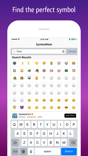 SymbolMate - Search Symbols and Emoji(圖2)-速報App