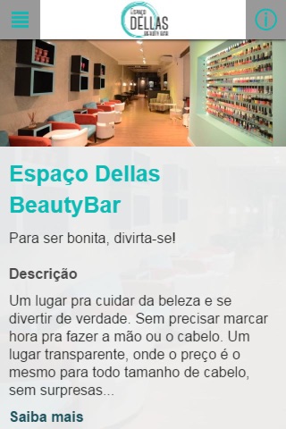 Espaço Dellas - Beauty Bar screenshot 2