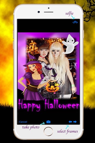 Halloween Photo Frames HD screenshot 3