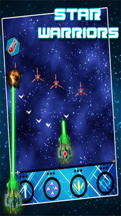 Star Warrior - Space of Galaxy Fighter Game screenshot-3