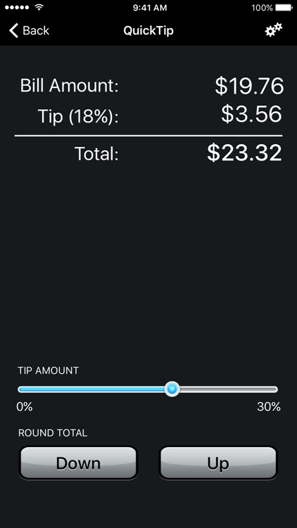 QuickTip™ Tip Calculator