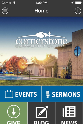 Cornerstone Community Church screenshot 2
