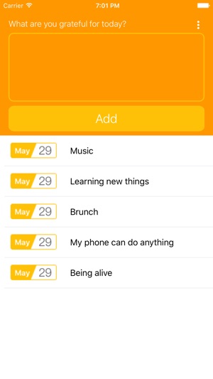 Simple Gratitude Journal(圖1)-速報App