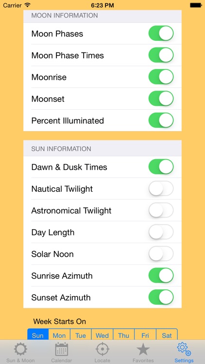 Sun Calendar screenshot-4