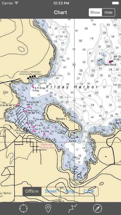 San Juan Islands (Washington) – Raster Nautical Charts screenshot-4