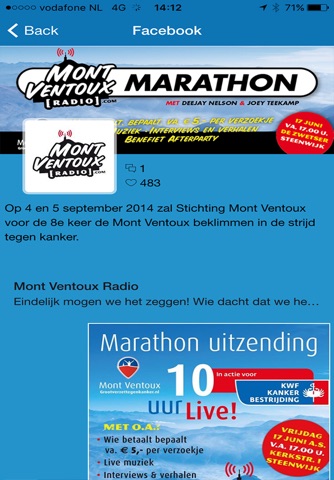 Mont Ventoux Radio screenshot 3