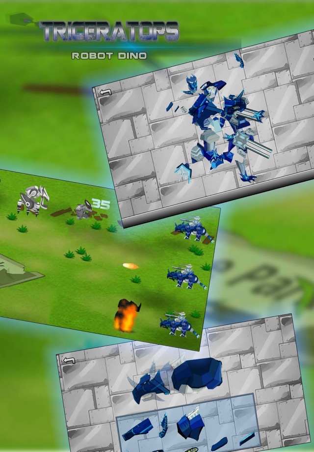 Slag Frenzy:Robot Dino, Trivia & Fun FIghting Game screenshot 3