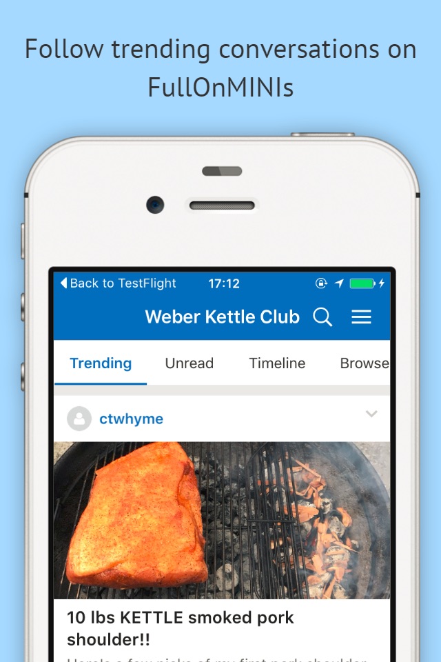 Weber Kettle Club screenshot 3