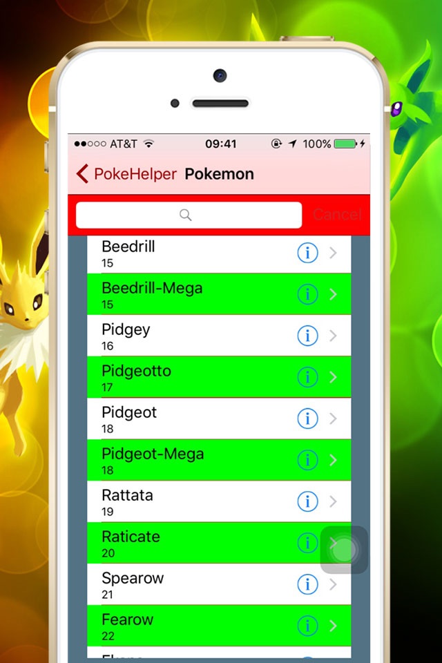 PokeHelp - PokeDex for Pokemon Game screenshot 3