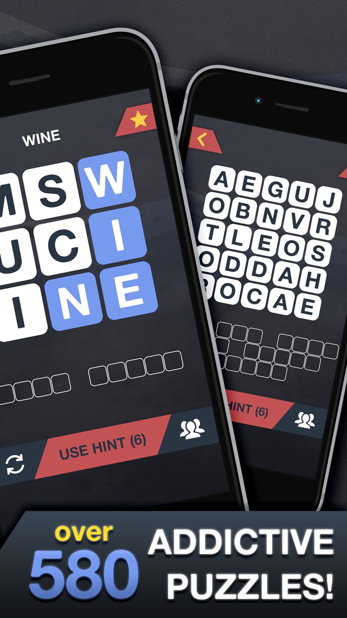 Word Grid - Hidden Crossword Bubbles Puzzle Game