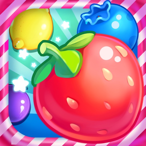 Fruit Merged: crush free app puzzle games Icon