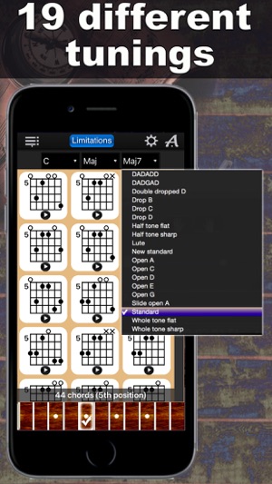 Guitar Chords Compass Lite - learn the chord charts & play t(圖2)-速報App