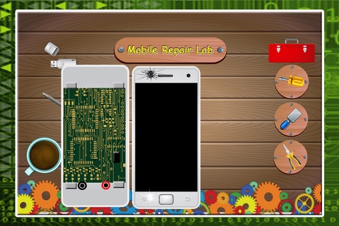 Mobile Repair Shop – Build smart phone & fix it in this mechanic game for kids screenshot 4