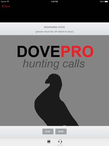 REAL Dove Calls and Dove Sounds for Bird Hunting! -- BLUETOOTH COMPATIBLE screenshot 2
