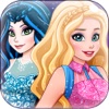 Magic Descendant Witch Dress-up - Ever after Princess and Monster High school salon game